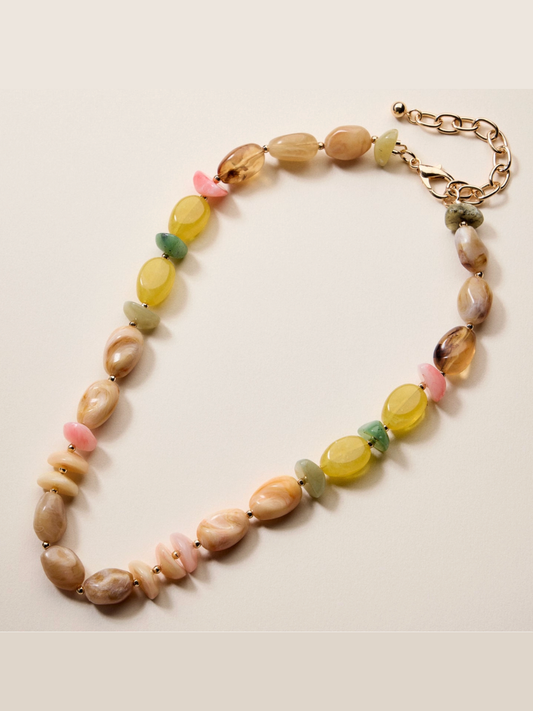 nicola beaded necklace