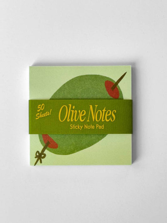 Olive Sticky Notes