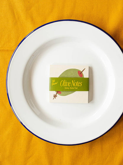 Olive Sticky Notes