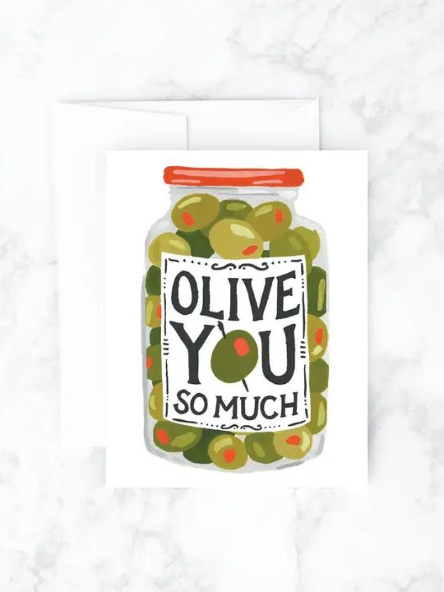 Olive You Card