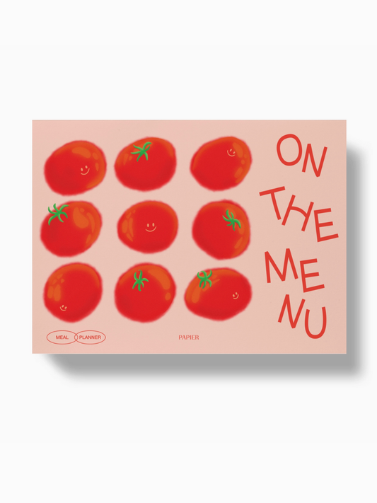 on the menu weekly meal planner