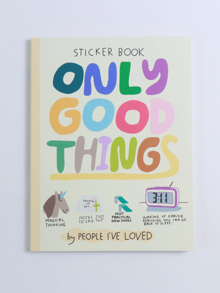 only good things sticker book