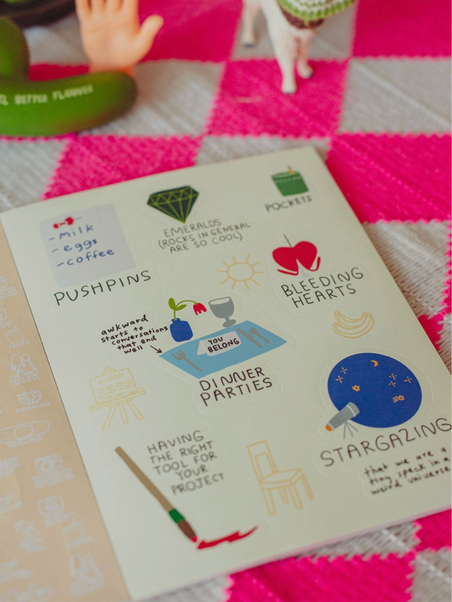 only good things sticker book