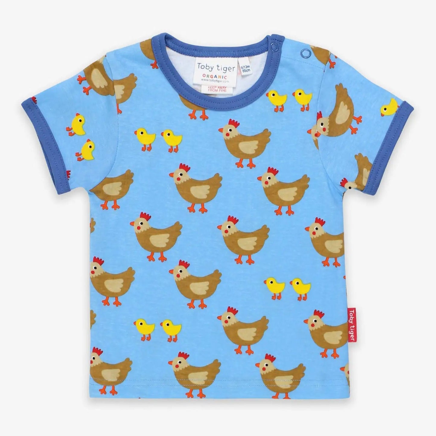 Chicken Print Organic Shirt