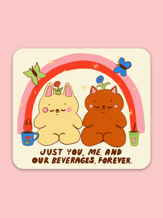 our beverages sticker