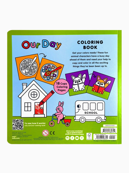 our day coloring book