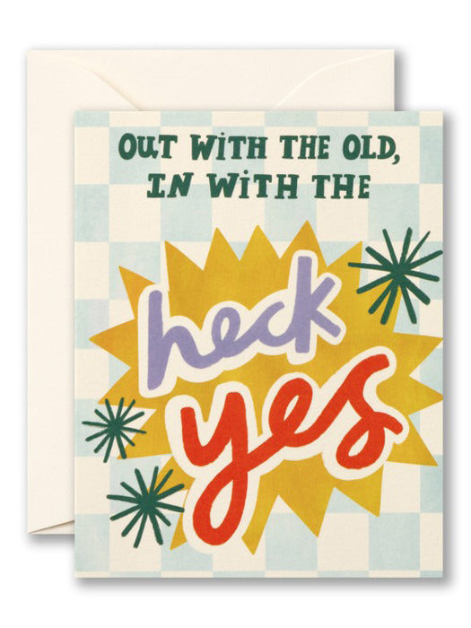 Out With The Old Birthday Card