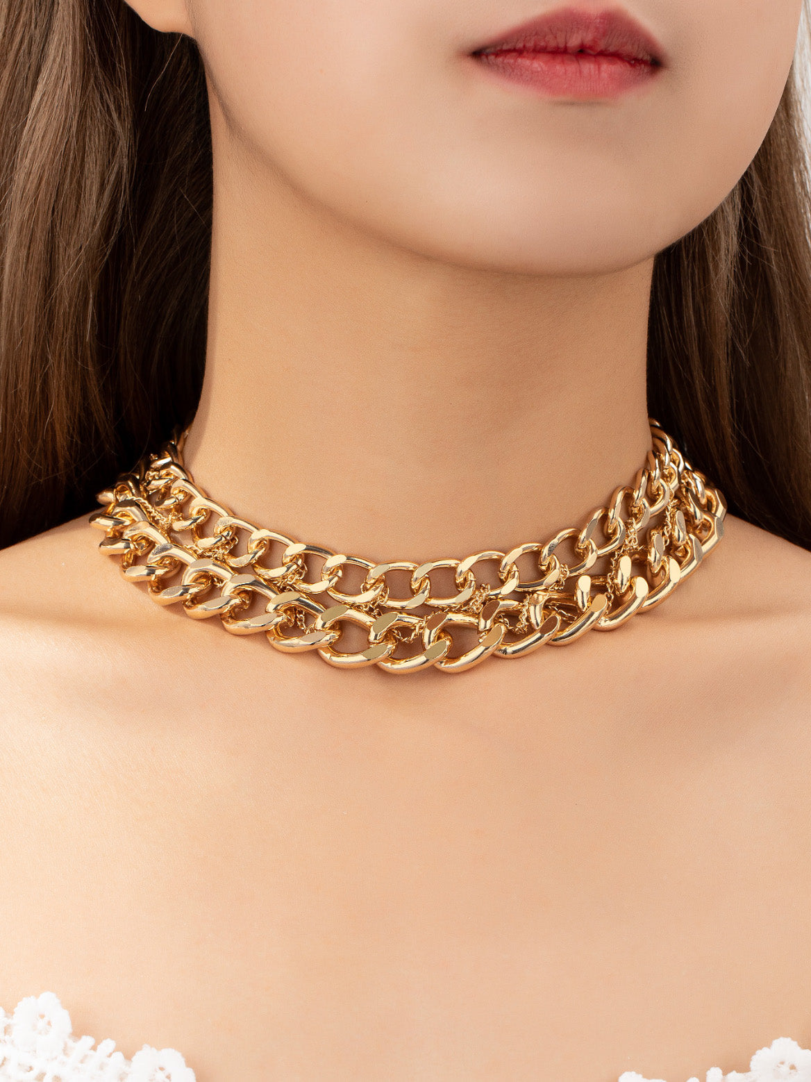 oversized gold chain