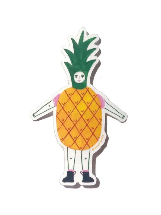 Pamela Pineapple Sticker