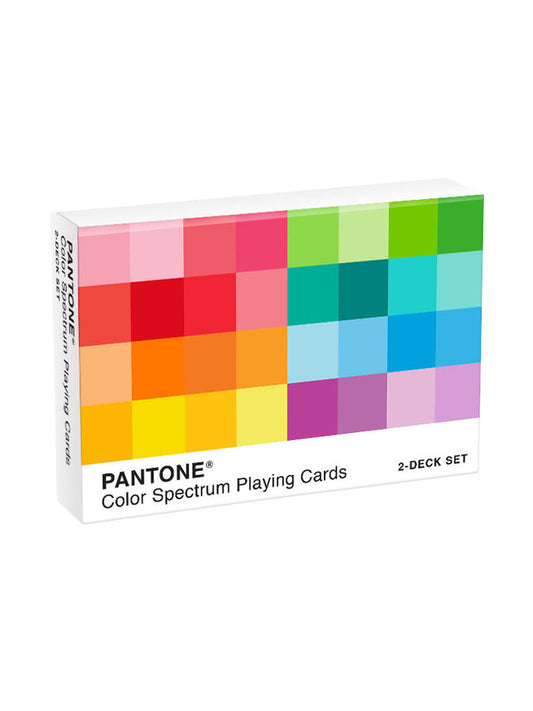 Pantone Color Spectrum Playing Cards