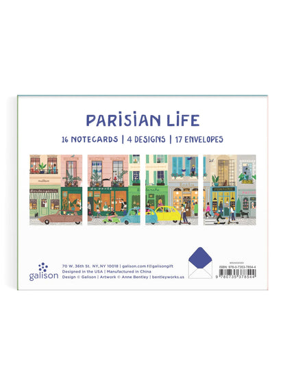 parisian life notecard set