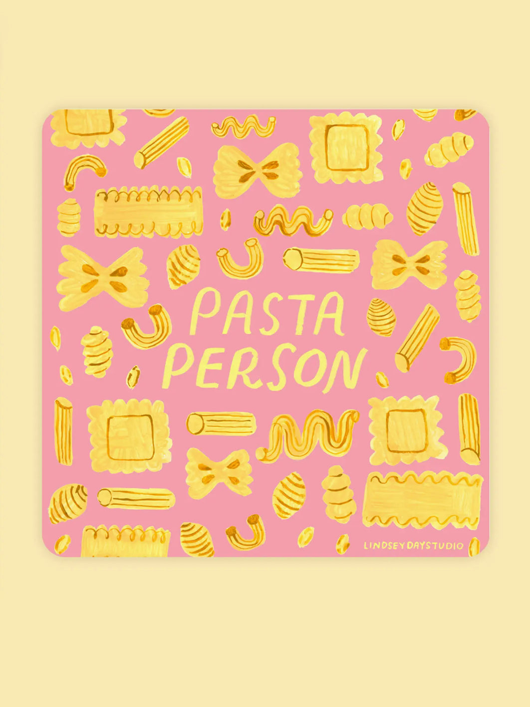 Pasta Person Sticker