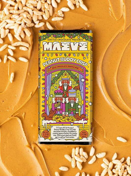 Peanut Buddy Crisp Truffle Bar