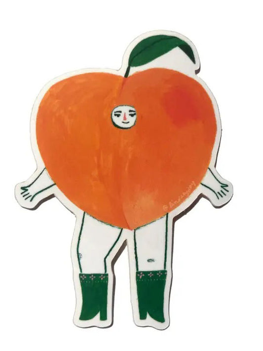 Pepper Peach Sticker