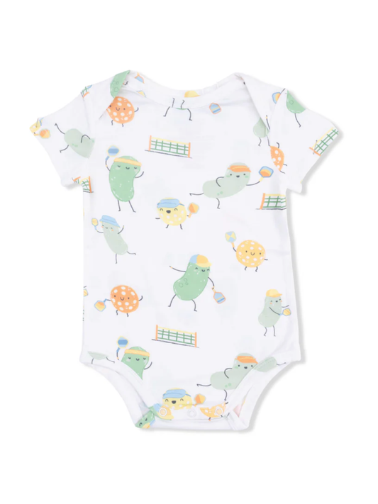 Pickles Playing Pickleball Bodysuit