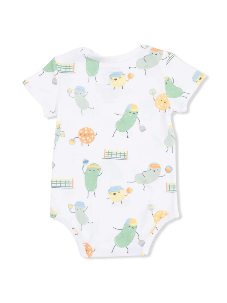 Pickles Playing Pickleball Bodysuit