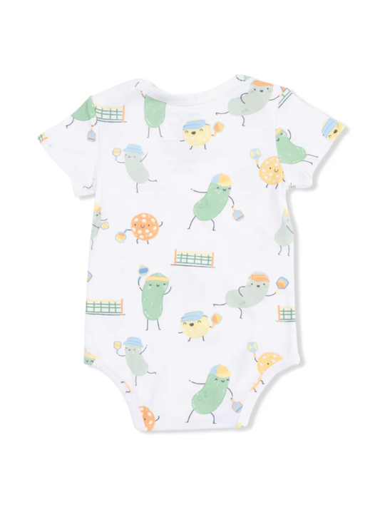 Pickles Playing Pickleball Bodysuit