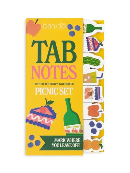 Picnic Set Sticky Tab Notes