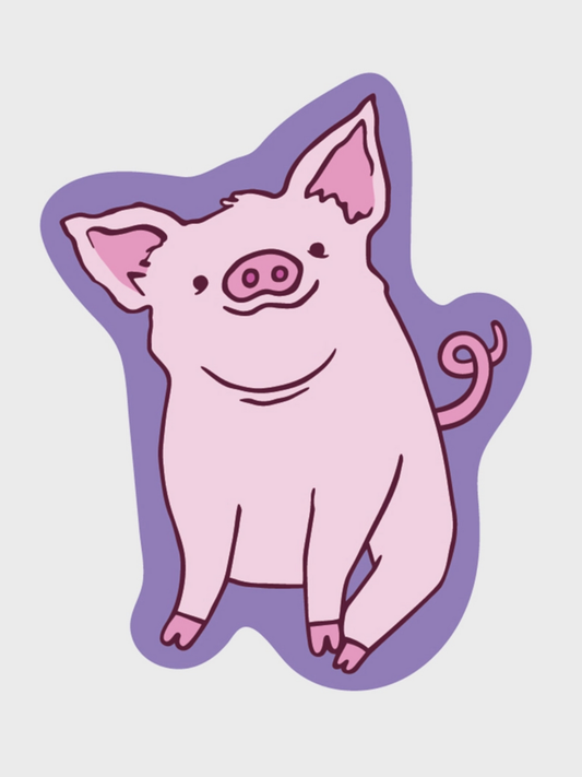 piggy sticker