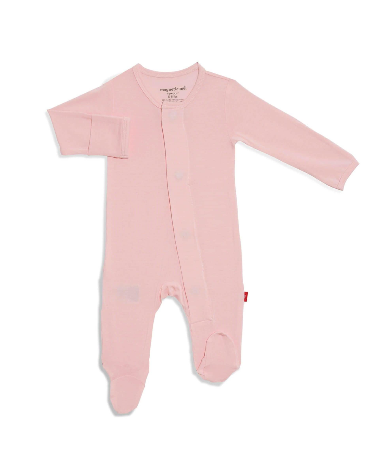 pink dogwood modal magnetic footie