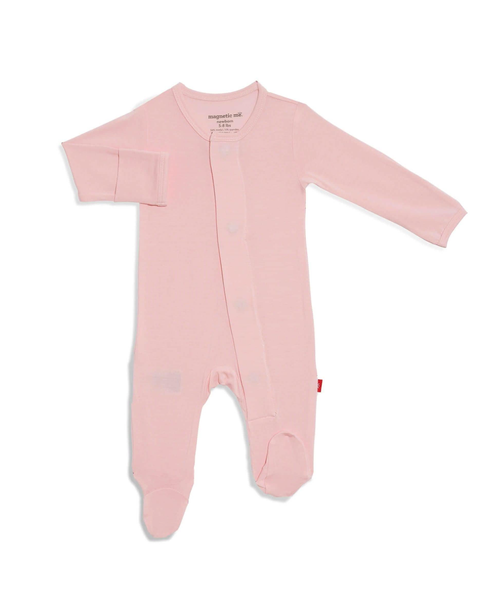 pink dogwood modal magnetic footie