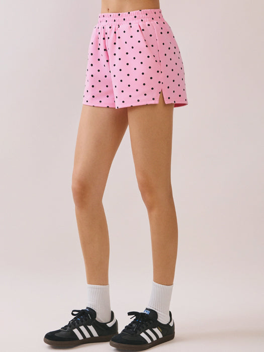 Pink Dottie Dot Shorts