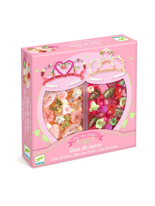 Pink Duo Tiaras Jewelry Kit