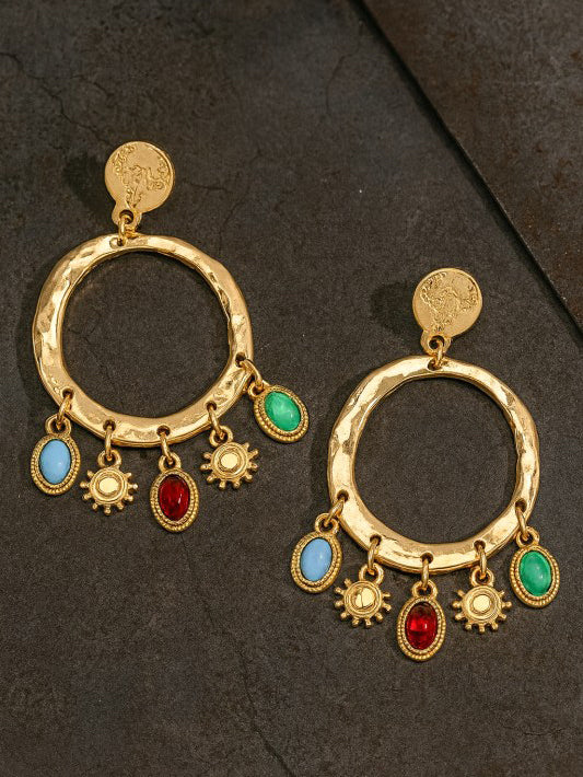 Piper Charm Drop Earrings