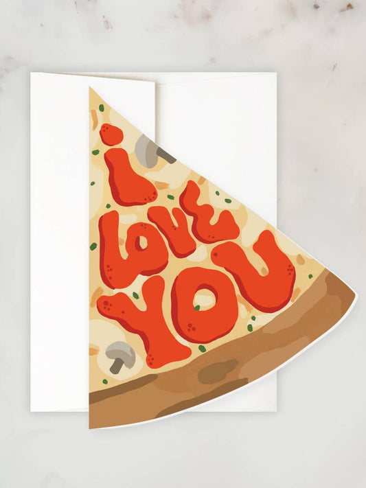 Pizza Love Card