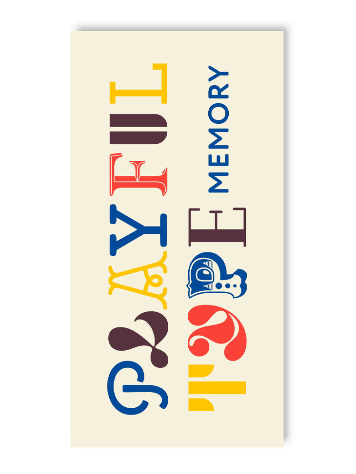 Playful Type Memory Game