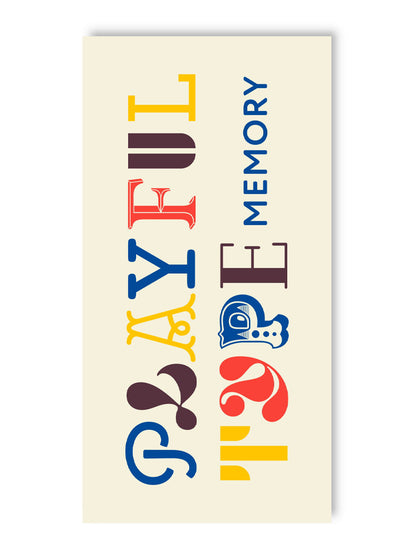 Playful Type Memory Game