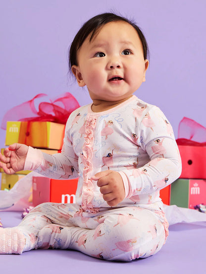 Pretty Plies Ruffle Modal Magnetic Footie