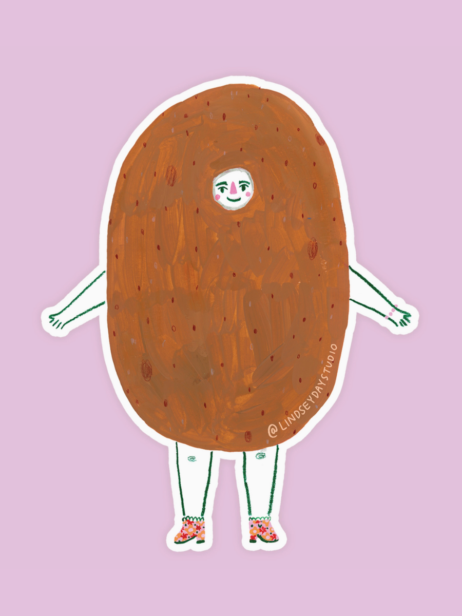 po the potato sticker