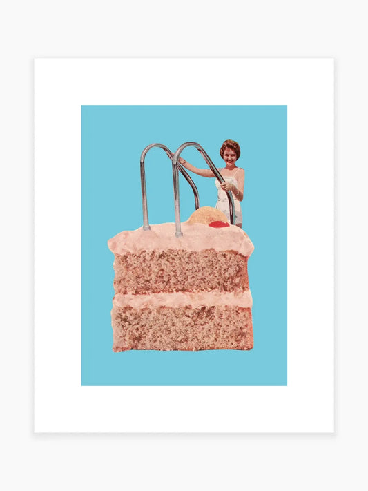 Pool Party Art Print