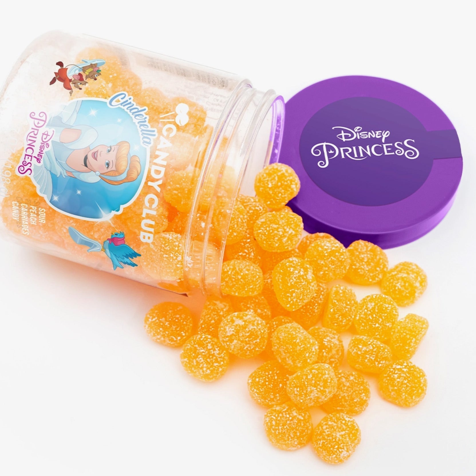 princess cinderella gummy carriages