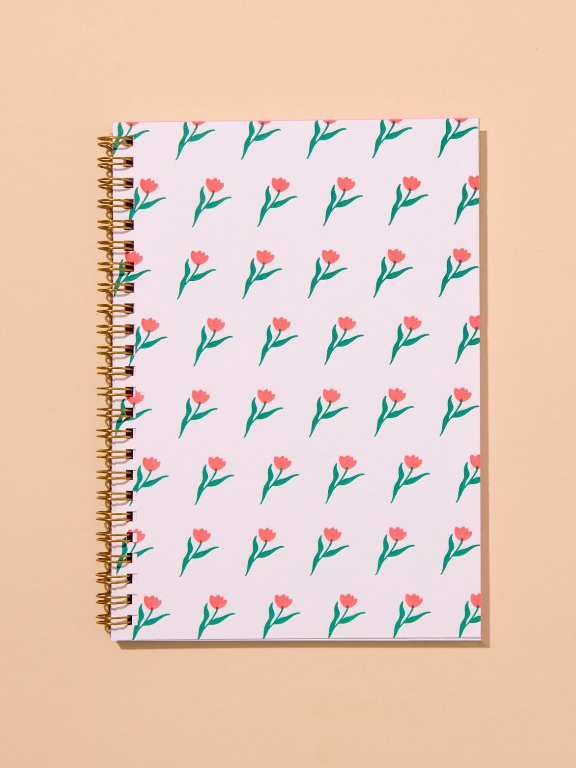 Printemps Tulip Letterpress Spiral Notebook