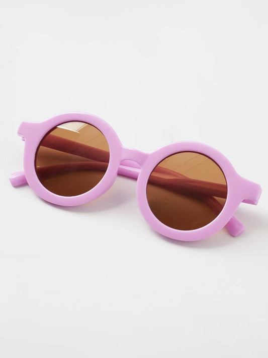 purple round toddler sunglasses