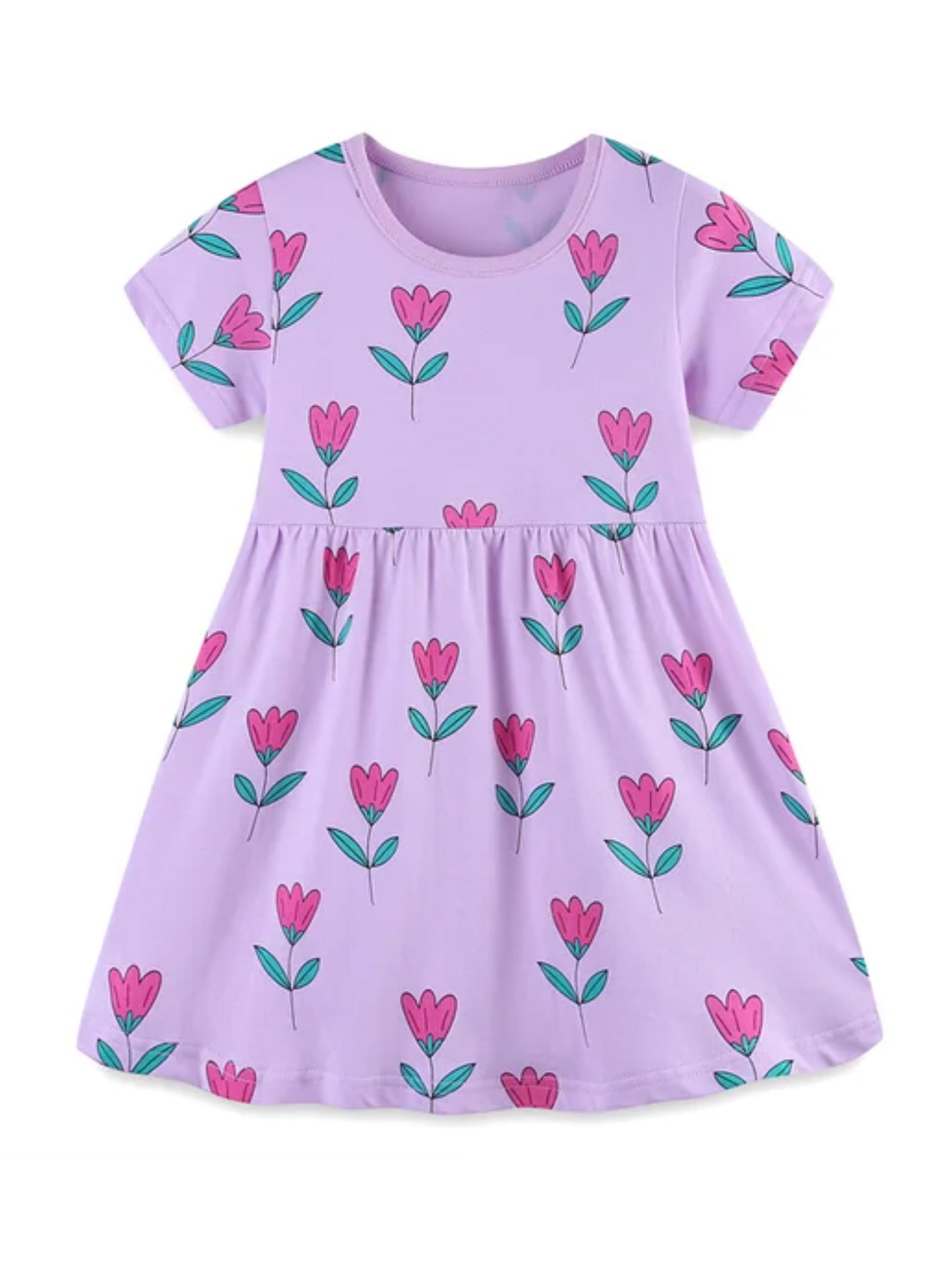 Purple deals tulip dress