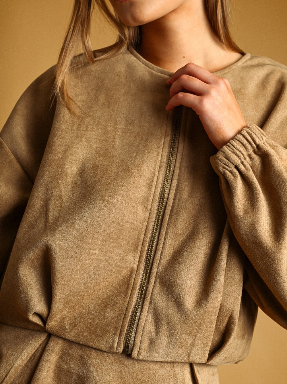 Quinn Suede Jacket