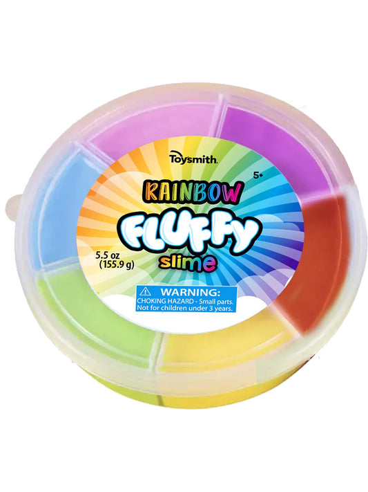 Rainbow Fluffy Slime