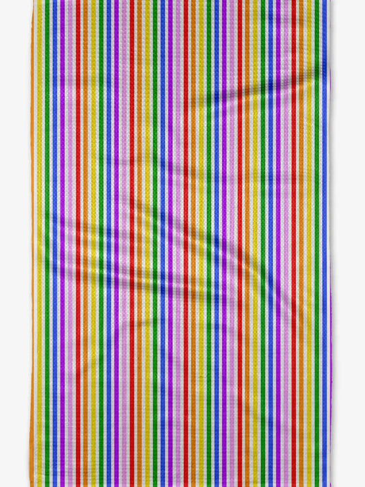 Rainbow Harmony Tea Towel