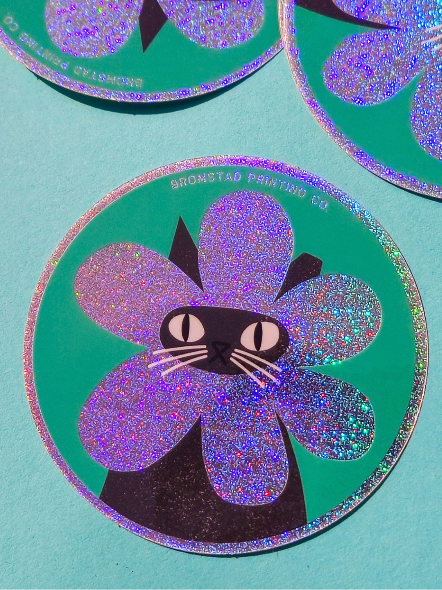 rarest bloom sparkle sticker