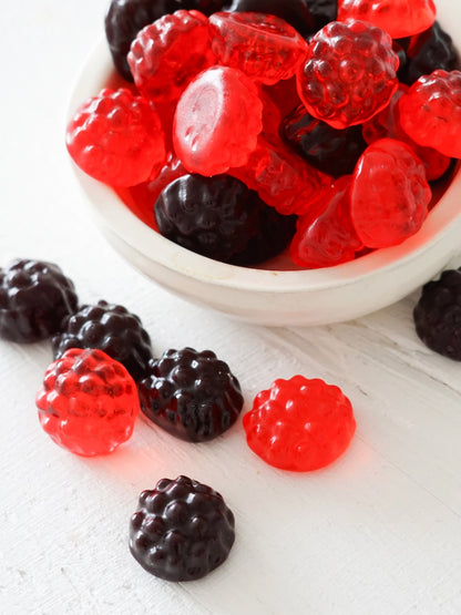 raspberries gummy candies