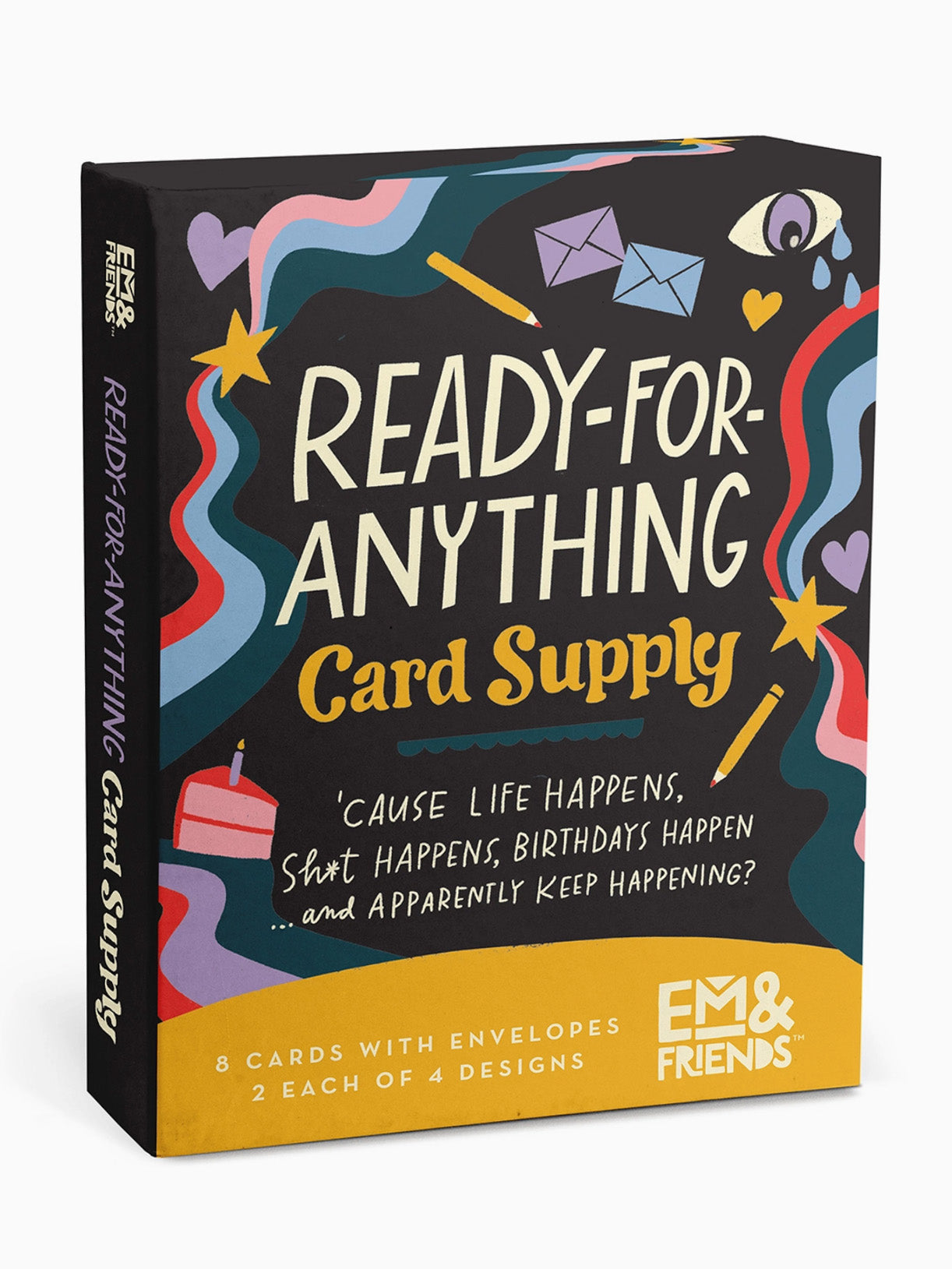 ready for anything card box set