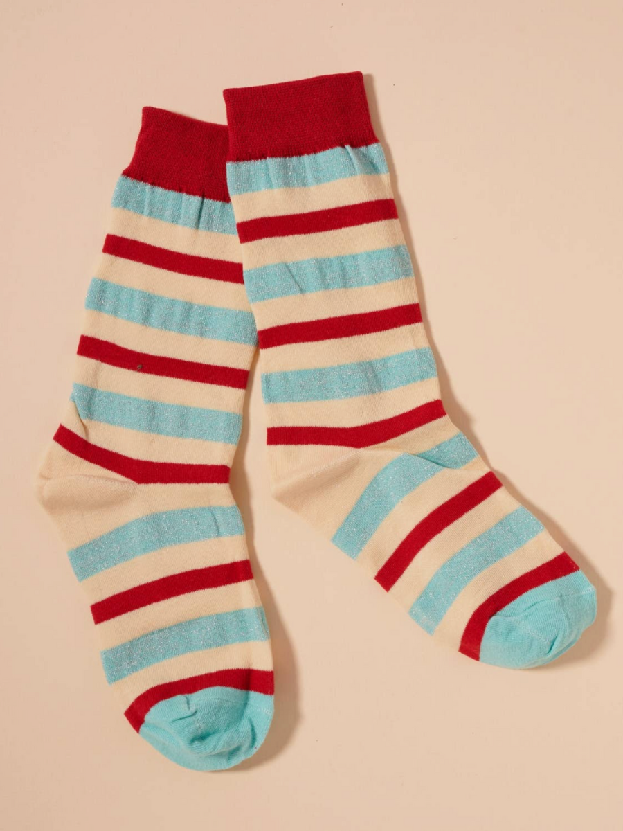 rebecca striped socks