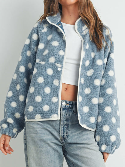 rhea dotted jacket