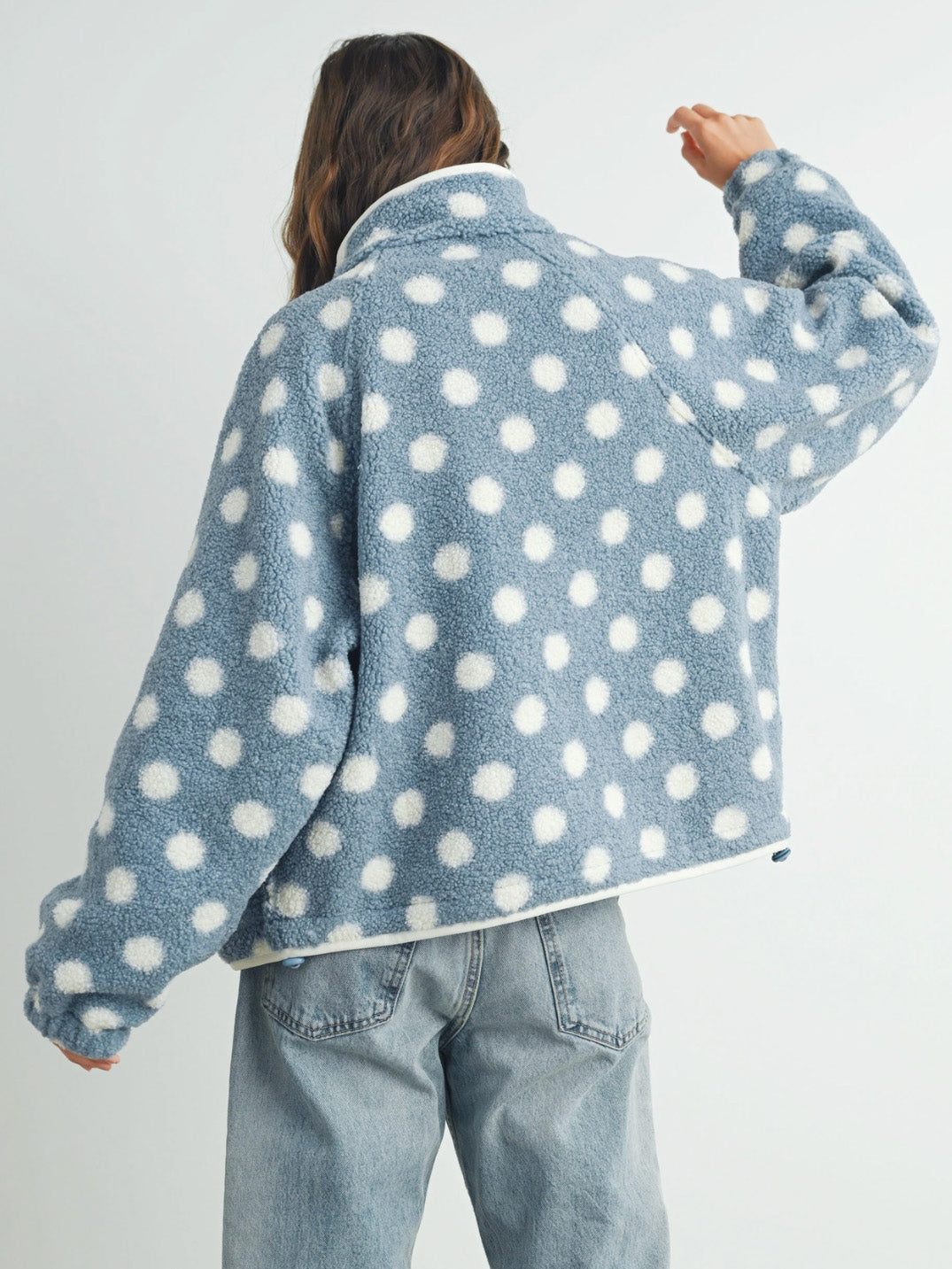 rhea dotted jacket