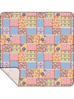 ric rac patchwork swaddle