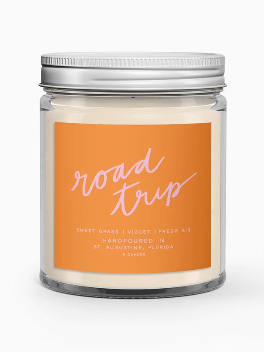 road trip candle