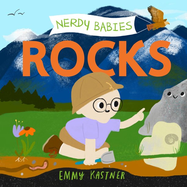 Nerdy Babies: Rocks Board Book